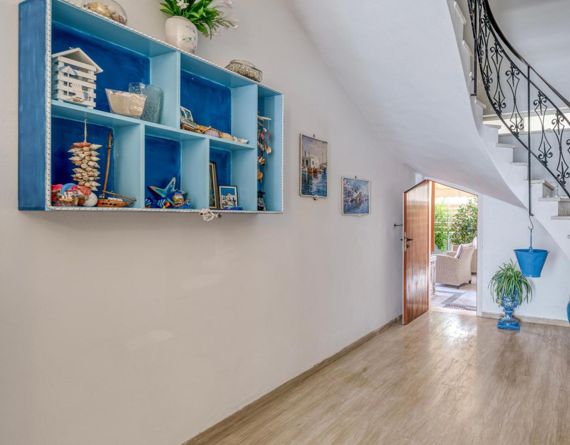 Nostos Apartment, With A Spacious Backyard 阿特米达 外观 照片